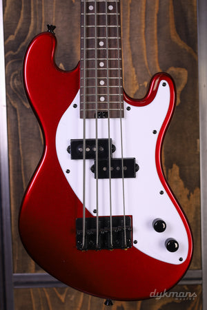 Kala Solid Body 4-Saiter U-BASS in Candy Apple Red mit Bünden