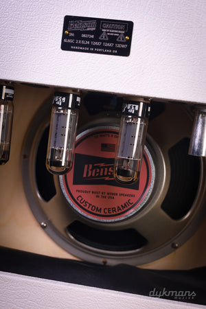 Benson Bellringer 1x12" Combo White Tolex, Oxblood Grille VORBESTELLUNG