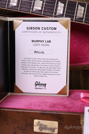 Gibson Les Paul 1959 Standard Golden Poppy Burst Murphy Lab Light Aged VORBESTELLUNG