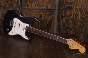 Fender Custom Shop 1967 Stratocaster Relic mit Closet Classic Hardware Aged Charcoal Frost Metallic