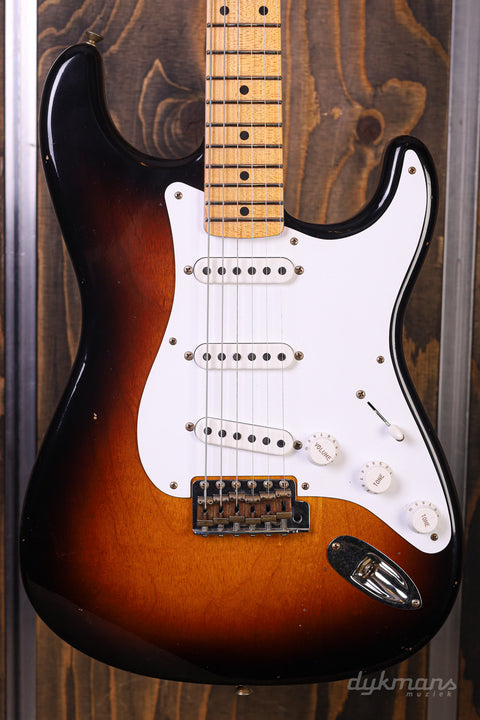 Fender Custom Shop Limited 70th Anniversary '54 Strat Journeyman Relic Wide-Fade 2-Color Sunburst VORBESTELLUNG