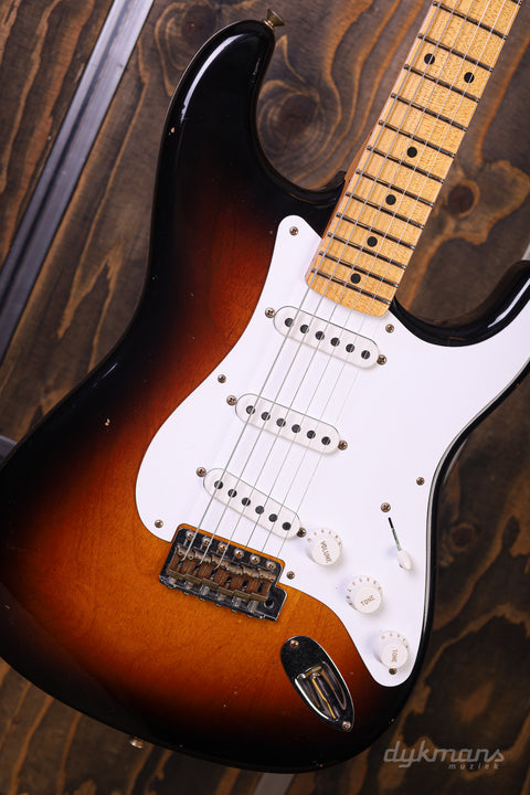 Fender Custom Shop Limited 70th Anniversary '54 Strat Journeyman Relic Wide-Fade 2-Color Sunburst VORBESTELLUNG