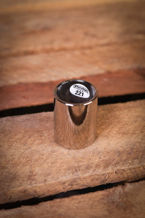 Dunlop 221 Slide Bottleneck Chromstahl-Knöchel