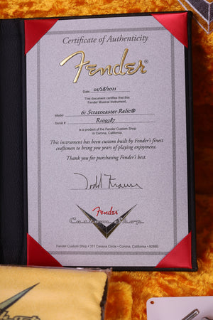 Fender Custom Shop Masterbuilt Todd Krause 61 Relic Stratocaster GEBRAUCHT 