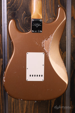 Fender Custom Shop 1967 Stratocaster Relic mit Closet Classic Hardware Aged Firemist Gold