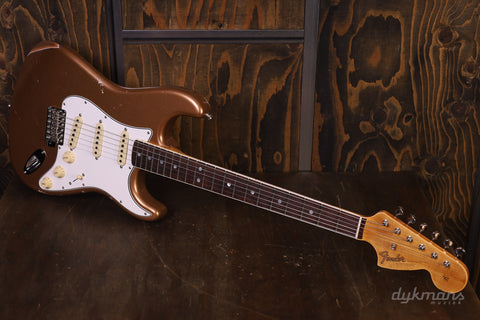 Fender Custom Shop 1967 Stratocaster Relic with Closet Classic Hardware Aged Firemist Gold