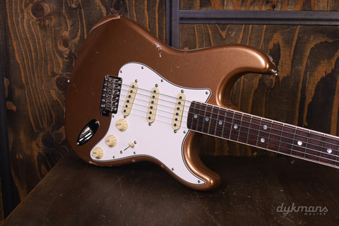 Fender Custom Shop 1967 Stratocaster Relic with Closet Classic Hardware Aged Firemist Gold