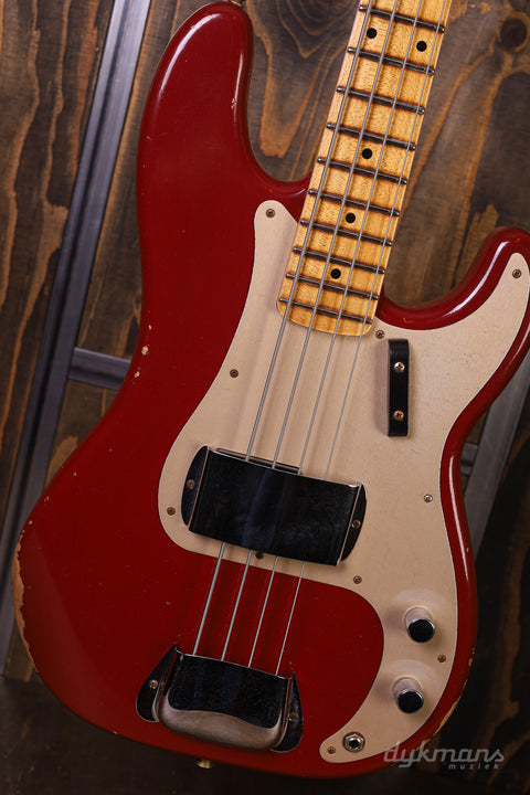 Fender Custom Shop Limited Edition „P“ Jazz Bass Relic Aged Cimarron Red VORBESTELLUNG