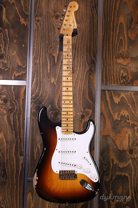 Fender Custom Shop Limited 70th Anniversary '54 Strat Relic Wide-Fade 2-Color Sunburst VORBESTELLUNG