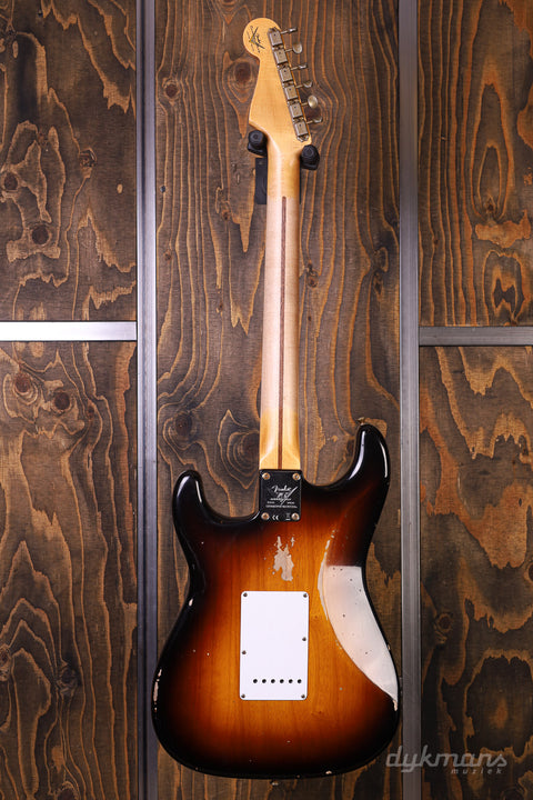 Fender Custom Shop Limited 70th Anniversary '54 Strat Relic Wide-Fade 2-Color Sunburst VORBESTELLUNG