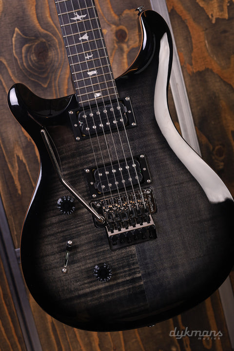 PRS SE Custom 24 Floyd Charcoal Lefty