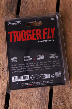 Dunlop Trigger Fly Capo Curved 12-Saiten Schwarz