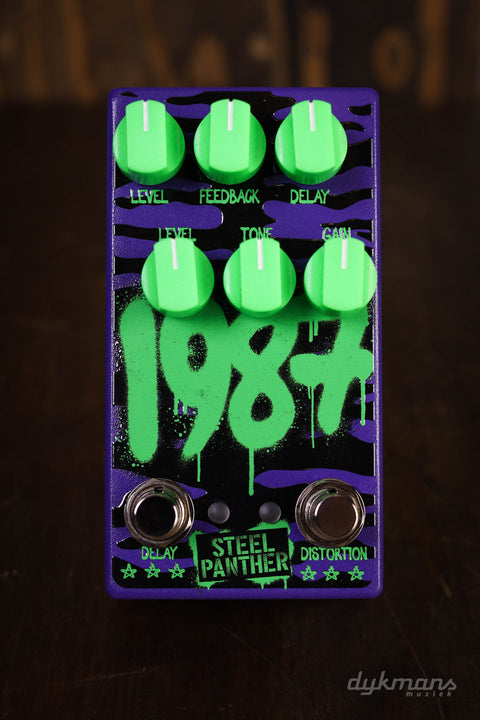 Allpedal Steel Panther 1987 Distortion & Delay mop