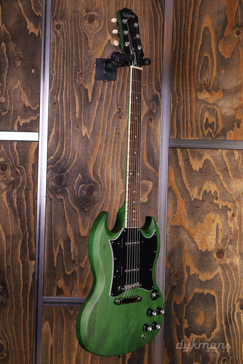 Epiphone SG Classic Worn P-90s Worn Inverness Green