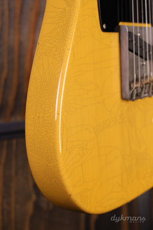 Del-Tone Butterscotch im T-Stil der 50er Jahre