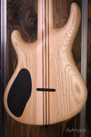 Mayones Regius 7 Burl Maple 5A Galaxy Eye Purple