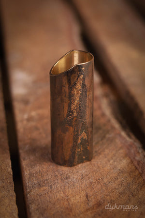 The Rock Slide Bottleneck Slide Aged Brass (S,M,L, XL)