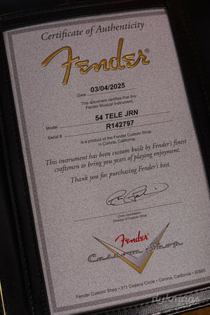 Fender Time Machine '54 Telecaster Journeyman Relic Faded Aged Nocaster Blonde VORBESTELLUNG