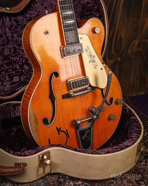 Gretsch Custom Shop 1955 Chet Atkins 6120 Vintage Orange Heavy Relic VORBESTELLUNG