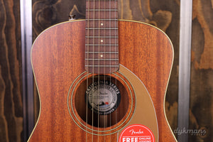 Fender Ltd. Malibu-Spieler, komplett aus Mahagoni 