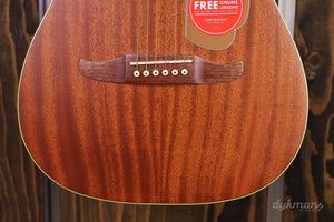 Fender Ltd. Malibu-Spieler, komplett aus Mahagoni 