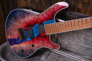 Mayones Regius 7 Buckeye Burl Master Grade Sonderfarbe