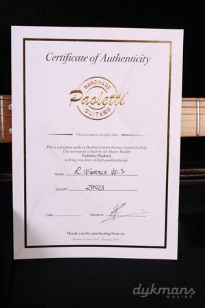 Paoletti Richard Fortus Signature Cream 
