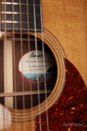 Bourgeois Touchstone OM-Signatur