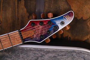 Mayones Regius 7 Buckeye Burl Master Grade Sonderfarbe