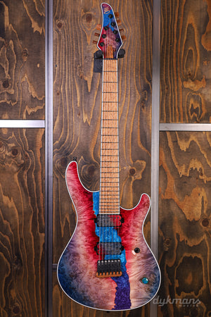Mayones Regius 7 Buckeye Burl Master Grade Sonderfarbe