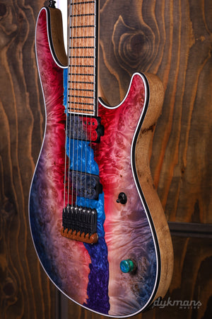 Mayones Regius 7 Buckeye Burl Master Grade Sonderfarbe