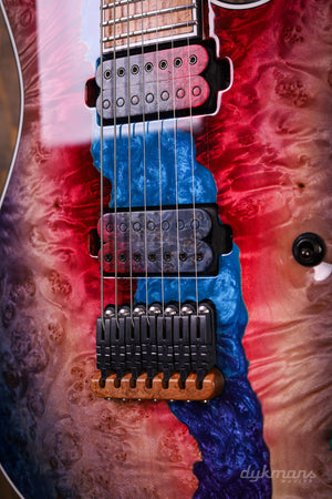 Mayones Regius 7 Buckeye Burl Master Grade Sonderfarbe