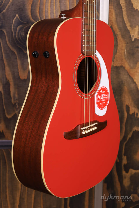 Fender Malibu Player Fiesta Red