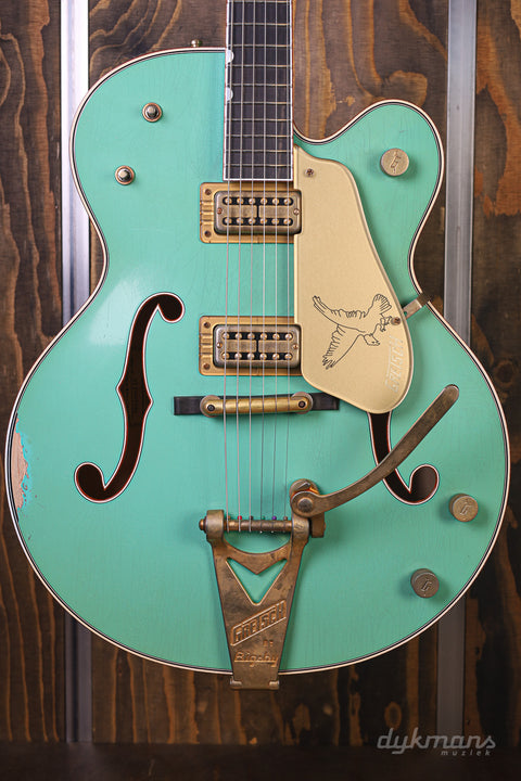 Gretsch Custom Shop 1959 White Falcon Sea Foam Green Heavy Relic VORBESTELLUNG