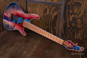 Mayones Regius 7 Buckeye Burl Master Grade Sonderfarbe