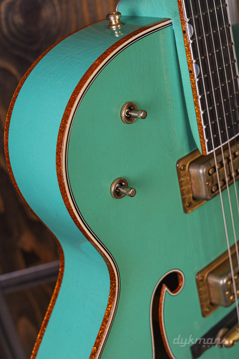 Gretsch Custom Shop 1959 White Falcon Sea Foam Green Heavy Relic VORBESTELLUNG