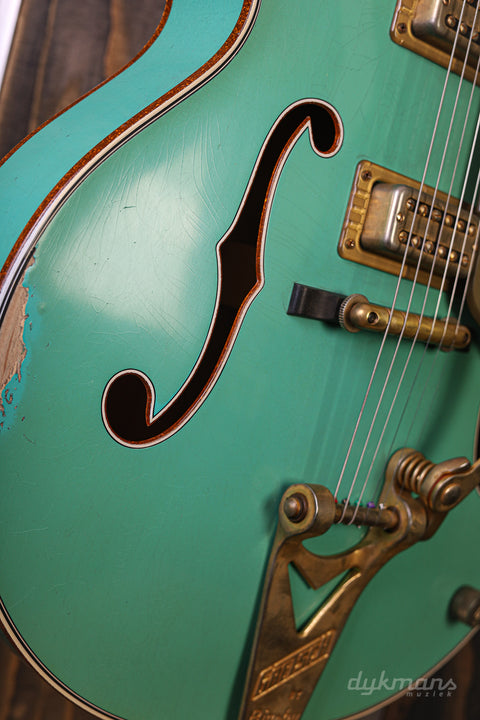 Gretsch Custom Shop 1959 White Falcon Sea Foam Green Heavy Relic VORBESTELLUNG