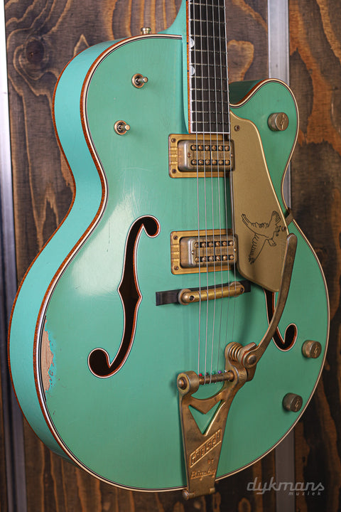 Gretsch Custom Shop 1959 White Falcon Sea Foam Green Heavy Relic VORBESTELLUNG