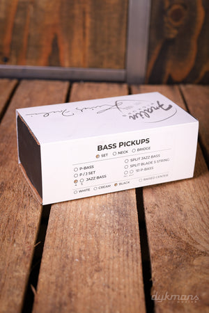 Fralin Jazz Bass Tonabnehmer Set 4-Saiter Schwarz