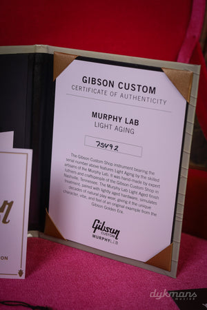 Gibson Custom Murphy Lab 1957 Les Paul Goldtop Light Aged VORBESTELLUNG