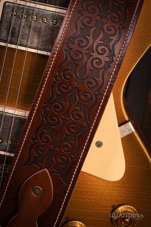 Blaue Glocke der venezianische Riemen mitten Brown