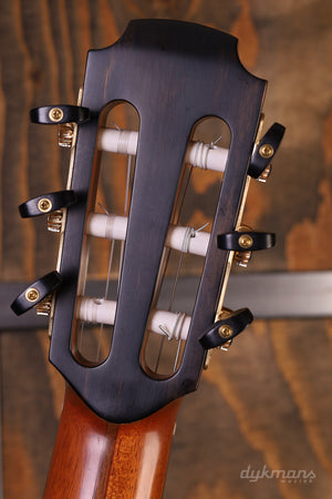 Lowden S50J Ziricote Alpine Spruce leaf inlay