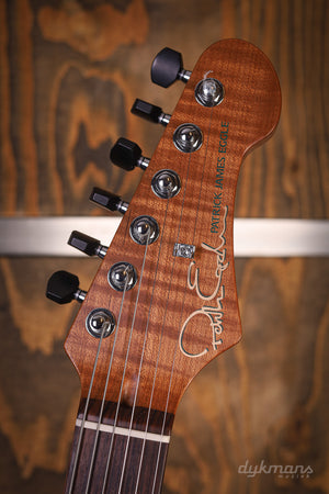 Patrick James Eggle 96 HSS Gesteppte Insel Blau Burst