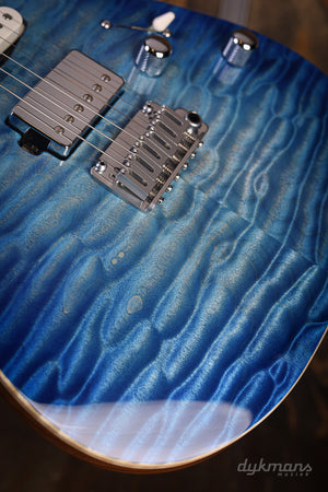 Patrick James Eggle 96 HSS Gesteppte Insel Blau Burst