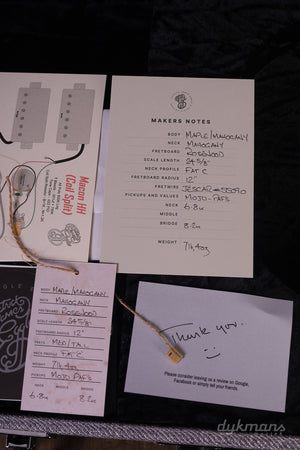 Patrick James Eggle – Gesteppter „Macon Island Blue Burst“