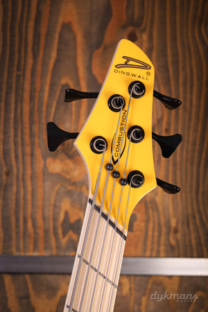 Dingwall NG3 "Nolly" Signature Ferrari Yellow 5-String