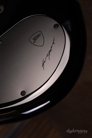 Dingwall Custom Shop Z3X-5 Buckeye Burl Schwarz zu Pink Reverse Burst