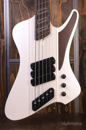Dingwall Custom Shop D-Roc 5-Saiter Ducati Matt Pearl White