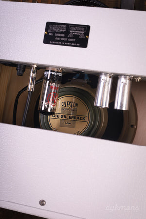 Benson Nathan Junior Combo Weißes Tolex, Grillrost in Ochsenblutrot