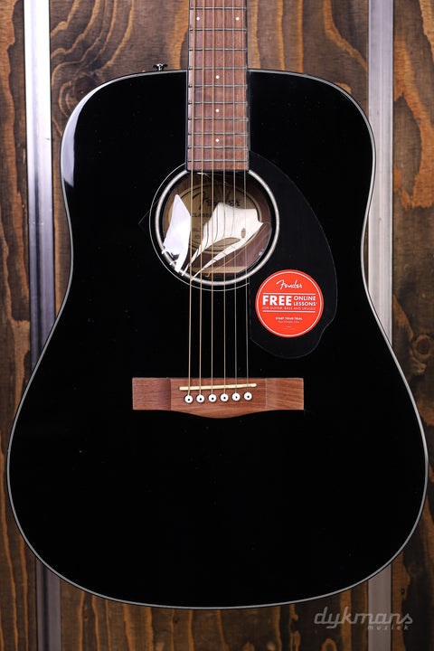 Fender CD-60S Dreadnought Schwarz 